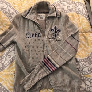 Old school track jacket sweater